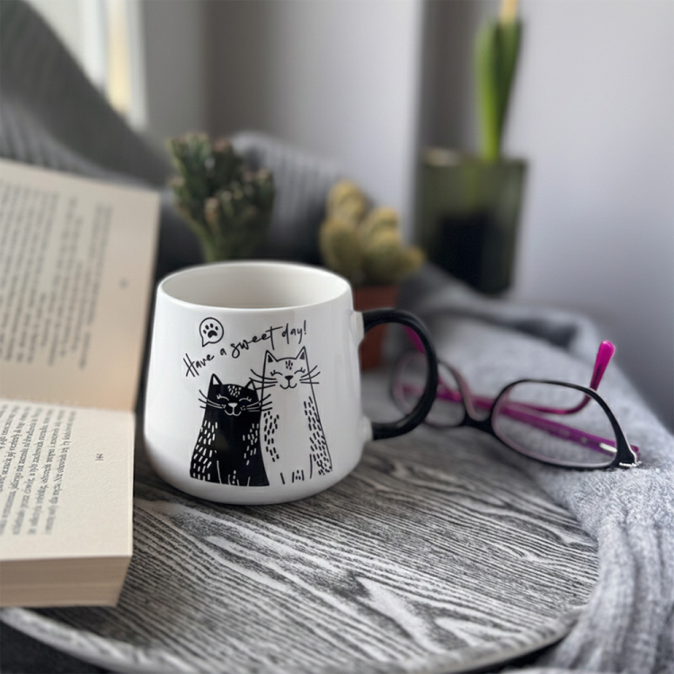 Kubek CAT FRIENDS 400ml wzór 2 RAVI